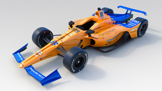 Here's the Orange McLaren Fernando Alonso Will Take to the Indianapolis 500 This Year